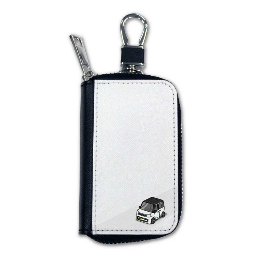 スマートキーケース 車 メンズ 車好き 男性 プレゼント スペーシア MK53S ツートンブラック ゆうパケット送料無料 |  | 01