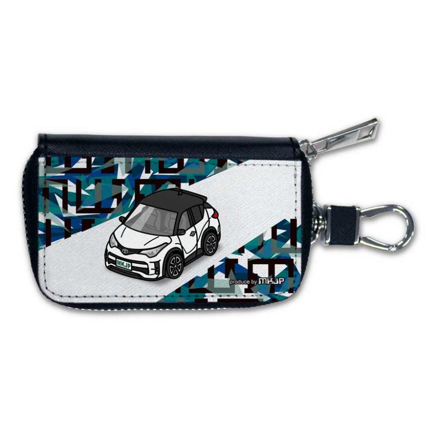 スマートキーケース 車 メンズ 車好き 男性 プレゼント C-HR S GRスポーツ ZYX10 ツートンブラック ゆうパケット送料無料 |  | 03