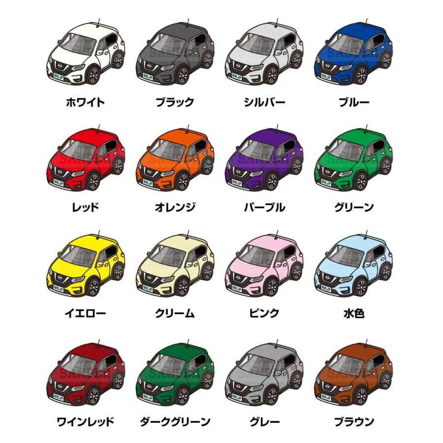 スマホショルダー バッグ スマホポーチ ショルダー ポーチ 車 車好き 祝い 納車 ニッサン エクストレイル T32 後期 ゆうパケット送料無料｜mkjp｜02