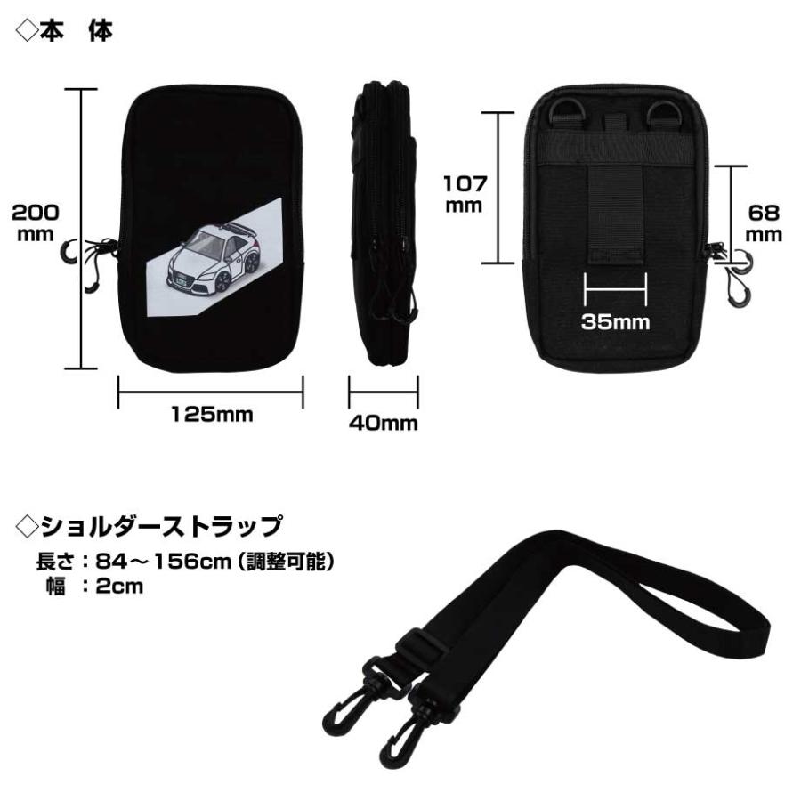 スマホショルダー バッグ スマホポーチ ショルダー ポーチ 車好き WiLL