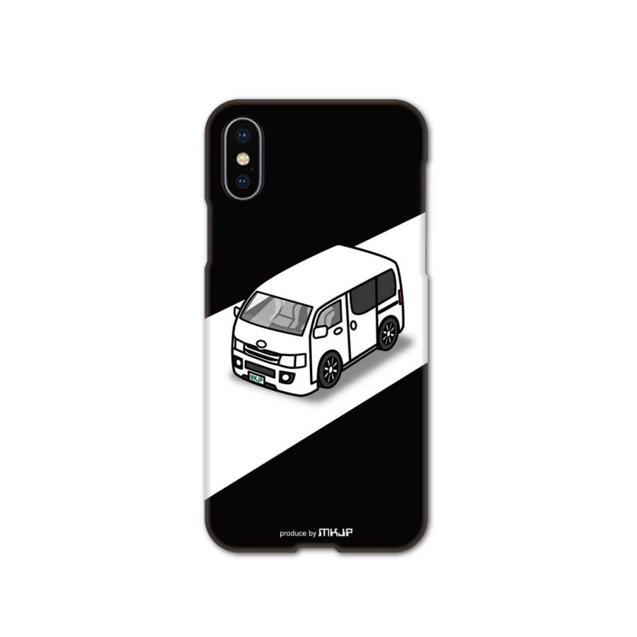 iPhoneケース ハードケース iPhone各種 車好き 祝い トヨタ ハイエース TRH200V 中期 ゆうパケット送料無料 |  | 01