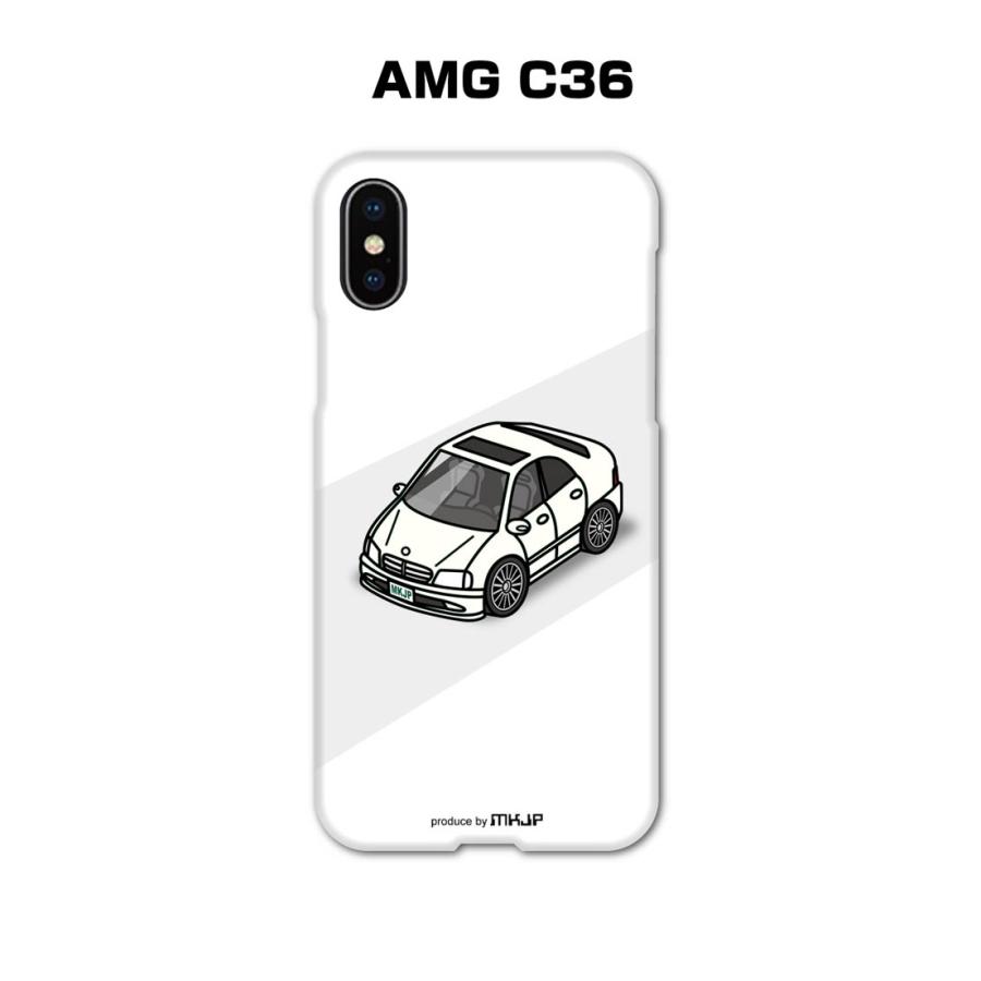 iPhoneケース ハードケース iPhone各種 車好き 祝い 外車 AMG C36 ゆうパケット送料無料 | 