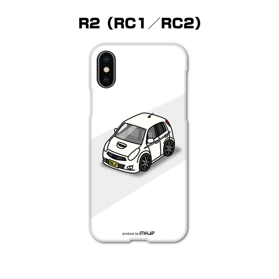 iPhoneケース ハードケース iPhone各種 車好き 祝い スバル R2 RC1 RC2 ゆうパケット送料無料 | 