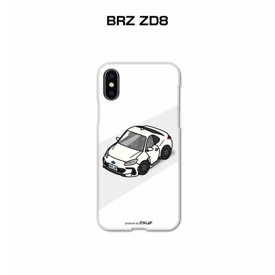 iPhoneケース ハードケース iPhone各種 車好き 祝い スバル BRZ ZD8  ゆうパケット送料無料 | 