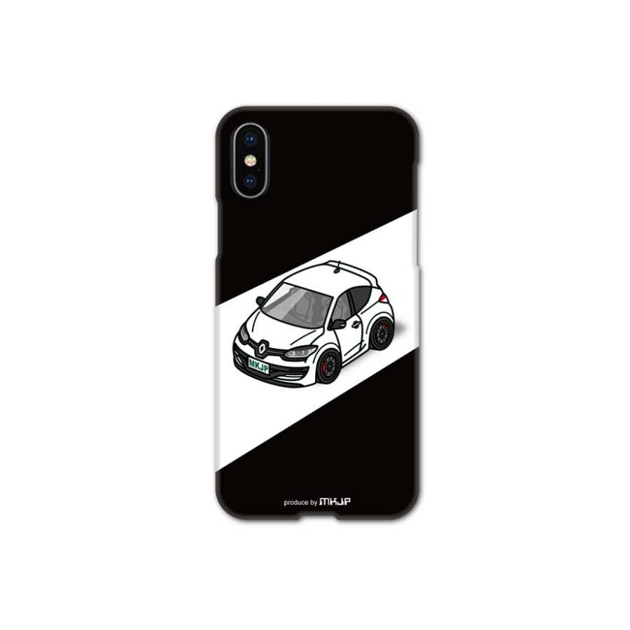 iPhoneケース ハードケース iPhone各種 車好き 祝い 外車 ルノー メガーヌ R.S. DZF4R1 後期 ゆうパケット送料無料 |  | 01