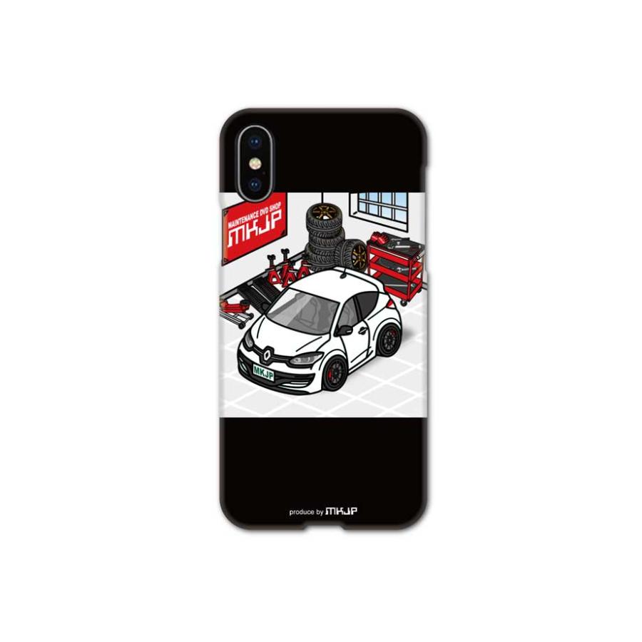 iPhoneケース ハードケース iPhone各種 車好き 祝い 外車 ルノー メガーヌ R.S. DZF4R1 後期 ゆうパケット送料無料 |  | 02
