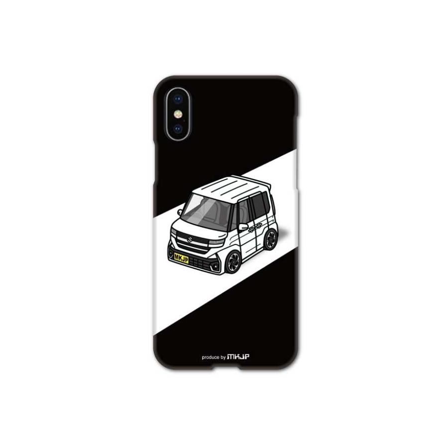 iPhoneケース ハードケース iPhone各種 車好き 祝い スズキ スペーシア カスタム MK54S ゆうパケット送料無料 |  | 01