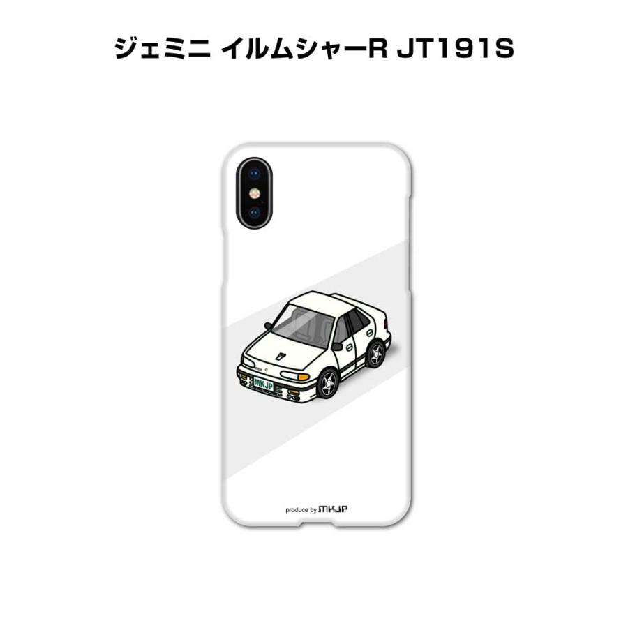 iPhoneケース ハードケース iPhone各種 車好き 祝い いすゞ ジェミニ イルムシャーR JT191S  ゆうパケット送料無料 | 