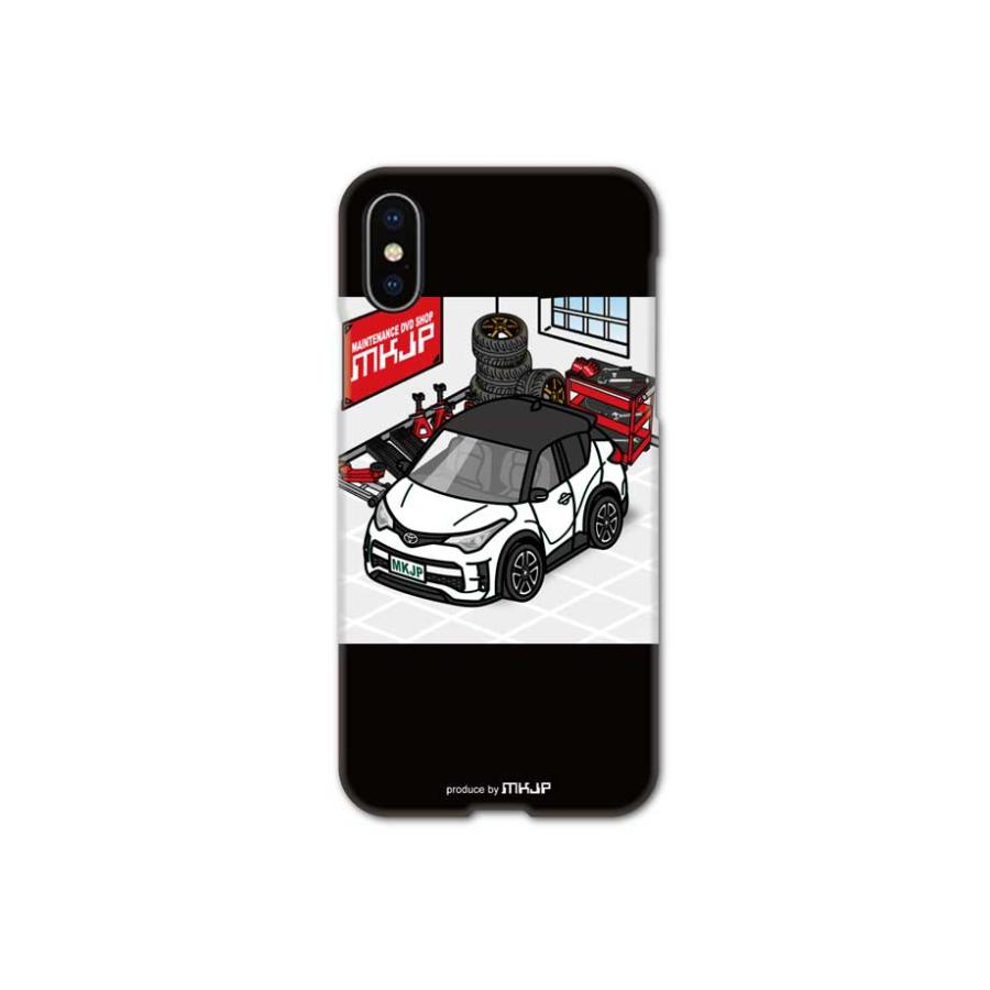 iPhoneケース ハードケース iPhone各種 車好き 祝い トヨタ C-HR S GRスポーツ ZYX10 ツートンブラック ゆうパケット送料無料 |  | 02