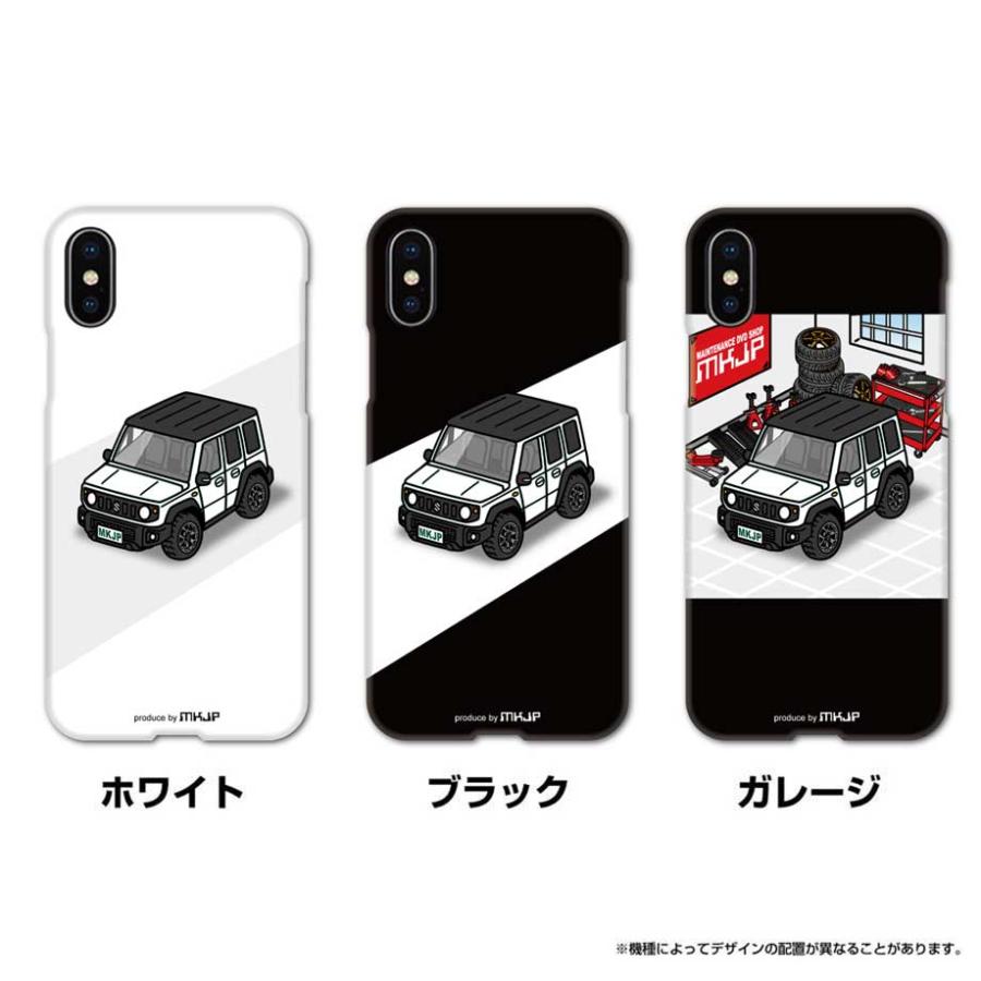 iPhoneケース ハードケース iPhone各種 車好き 祝い スズキ ジムニー ノマド JC74W ツートンブラック ゆうパケット送料無料 |  | 03