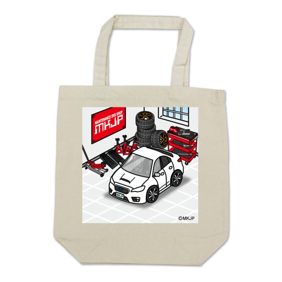 トートバッグ エコバッグ 車好き プレゼント 車 メンズ 男性 WRX S4