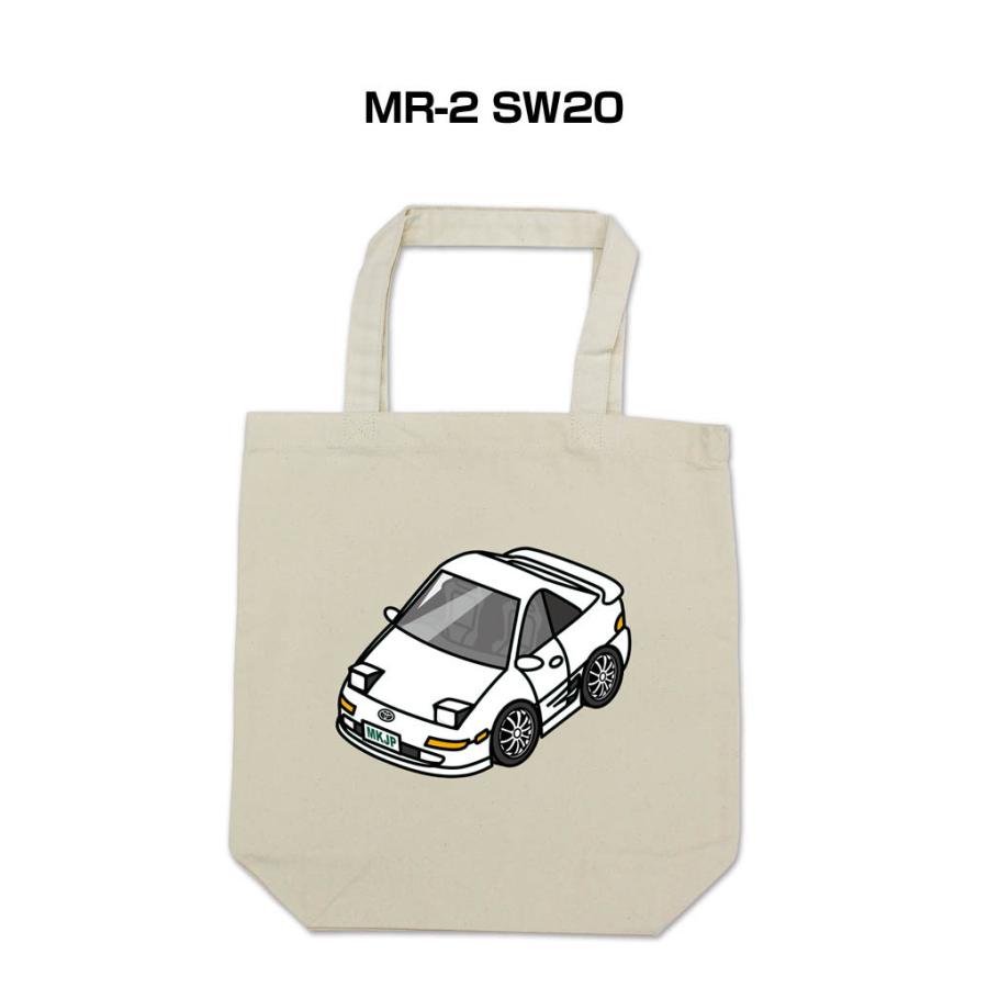 トートバッグ エコバッグ 車好き プレゼント 車 メンズ 男性 MR-2 SW20