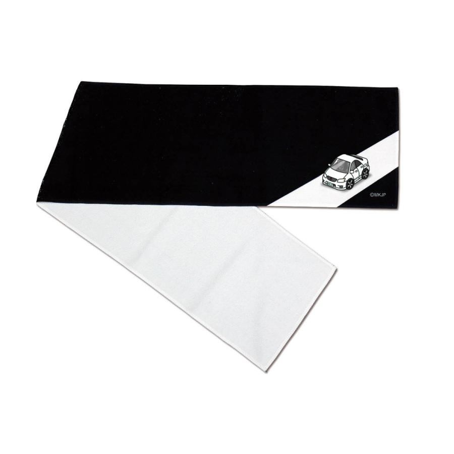 マフラータオル 約21×110cm 車 車好き プレゼント 納車 アルテッツァ