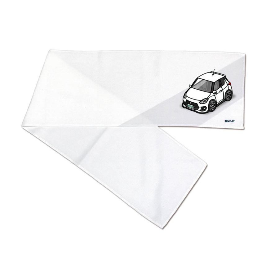マフラータオル 約21×110cm 車 車好き プレゼント 納車 スイフト