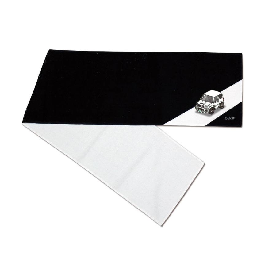 マフラータオル 約21×110cm 車 車好き プレゼント 納車 ジムニー