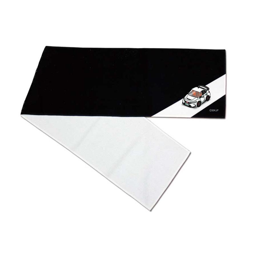 マフラータオル 約21×110cm 車 車好き プレゼント 納車 シビック