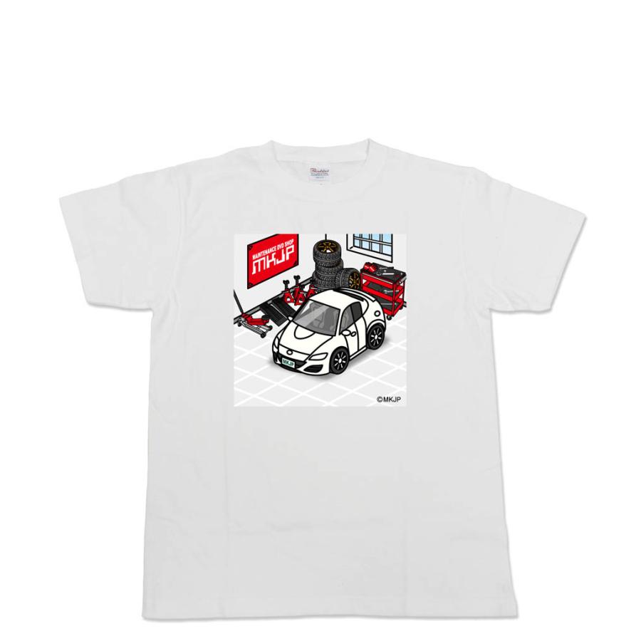 MKJP かわカッコいい Tシャツ マツダ RX-8 SE3P ゆうパケット送料無料｜mkjp｜02