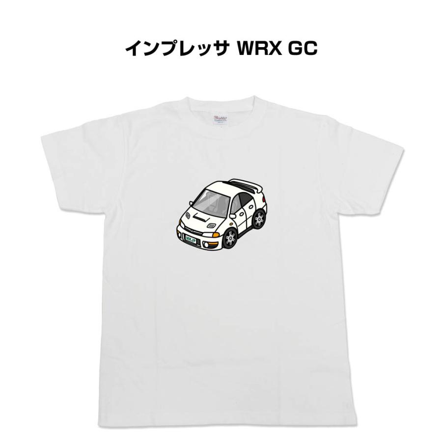 MKJP かわカッコいい Tシャツ スバル インプレッサ WRX GC ゆう 
