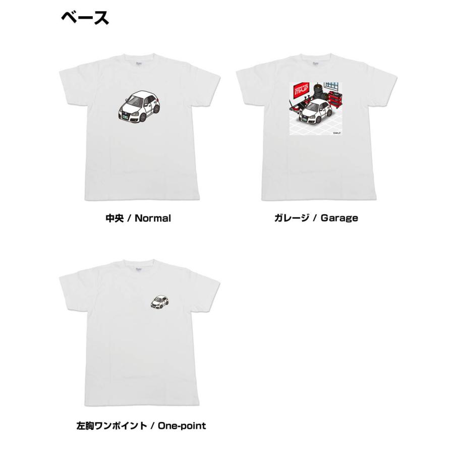 MKJP かわカッコいい Tシャツ 外車 フォルクスワーゲン ゴルフ GT 1K ゆうパケット送料無料｜mkjp｜04