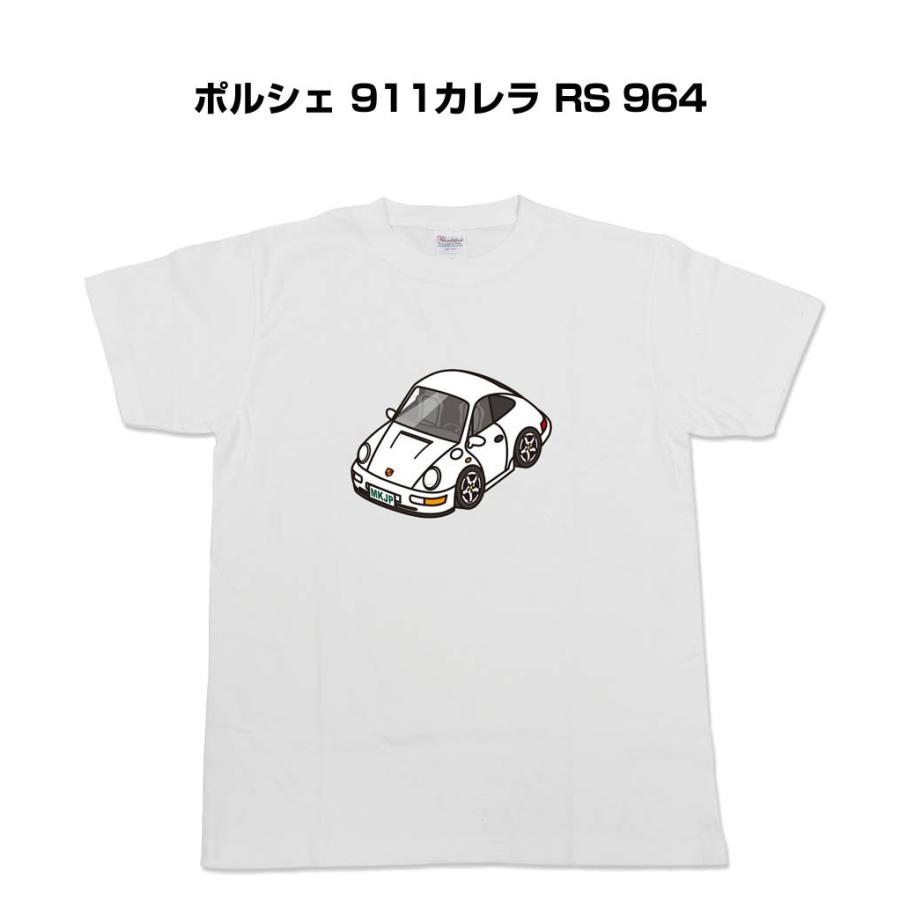 かわカッコいい Tシャツ ポルシェ 911カレラ RS 964 ゆうパケット送料