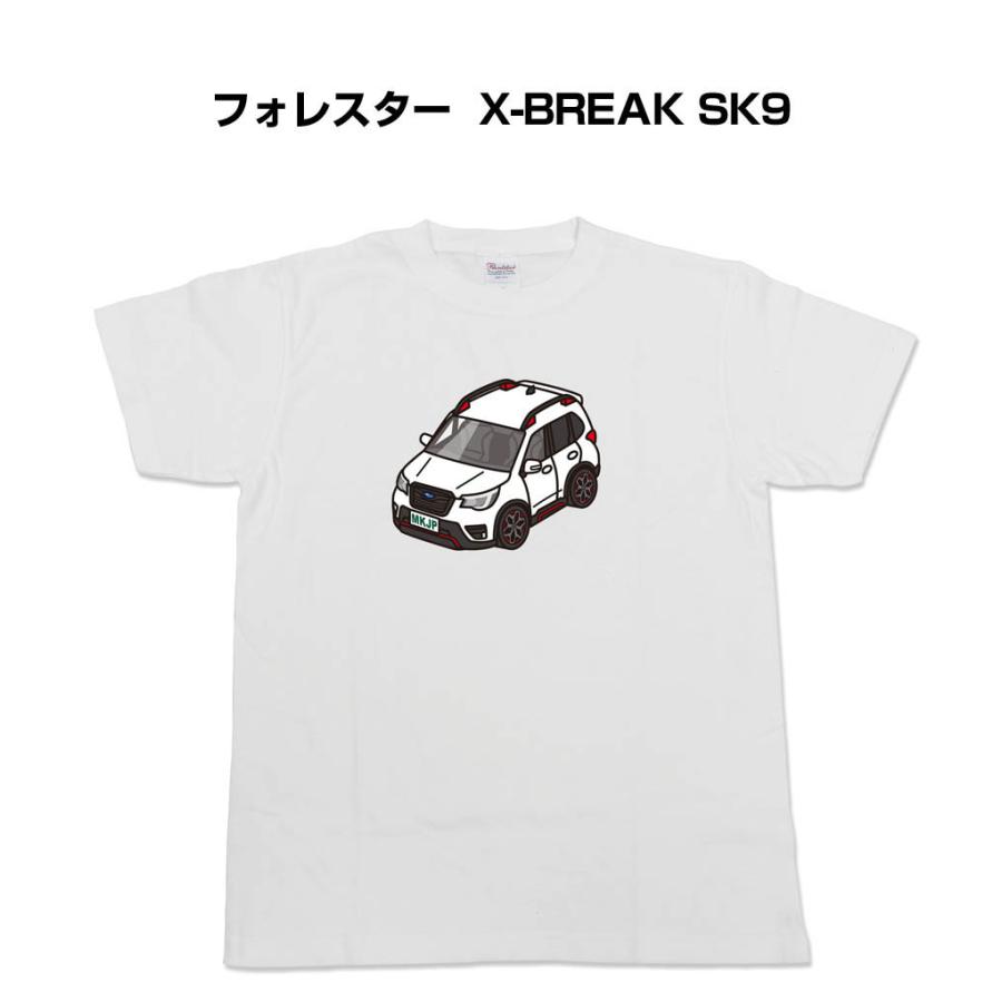 MKJP かわカッコいい Tシャツ スバル フォレスター X-BREAK SK9 MKJP かわカッコいい Tシャツ スバル フォレスター X-BREAK SK9