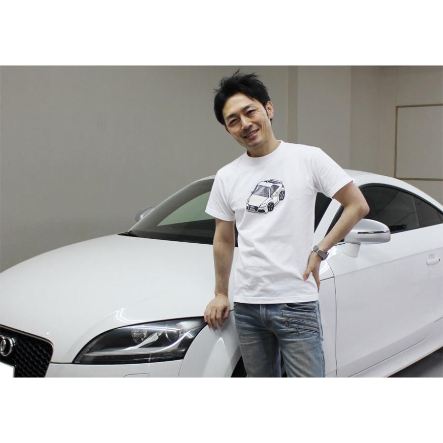 MKJP かわカッコいい Tシャツ ホンダ フィットハイブリッド GP5 ゆうパケット送料無料｜mkjp｜08