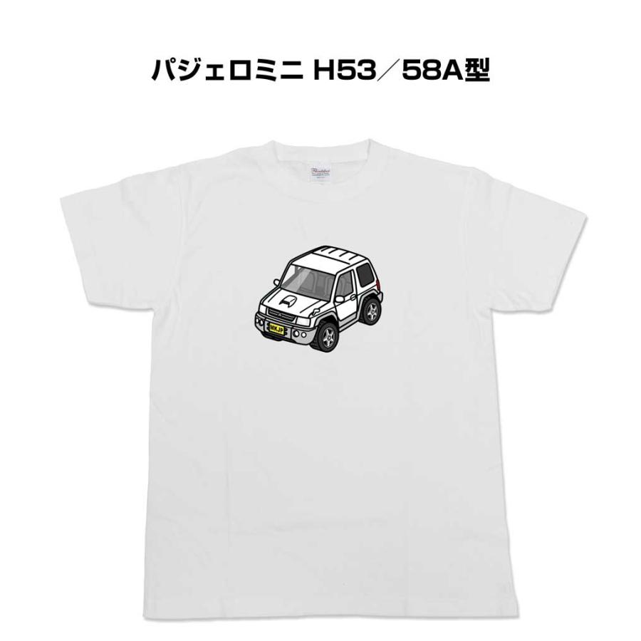かわカッコいい Tシャツ パジェロミニ H53／58A型 ゆうパケット送料