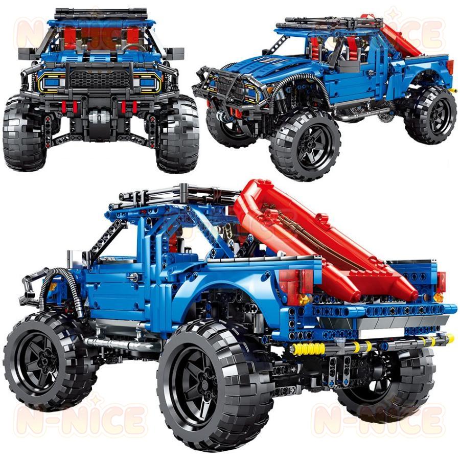 【互換品】ブロック ブロック互換 レゴ 互換品 レゴF-150ラプター スーパーキャブ車 互換品 クリスマス プレゼントの画像