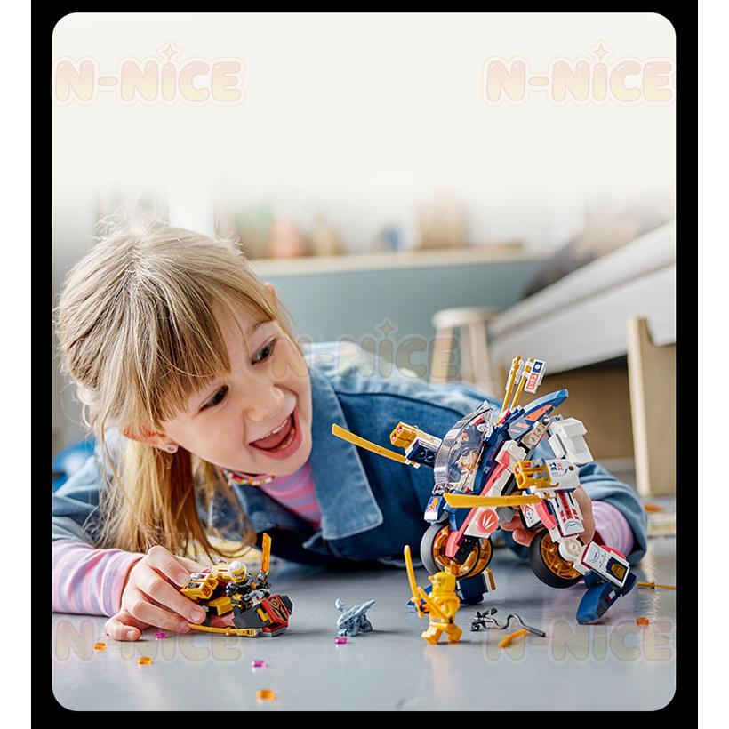 互換品】LEGO互換 ニンジャゴー レゴ ブロック おもちゃ ソラのメカ