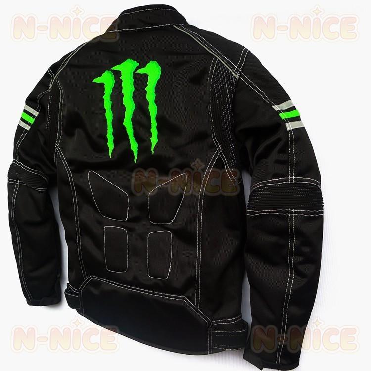 モンスター エナジー バイクパンツ ジャケット 上下セット 防風 防寒