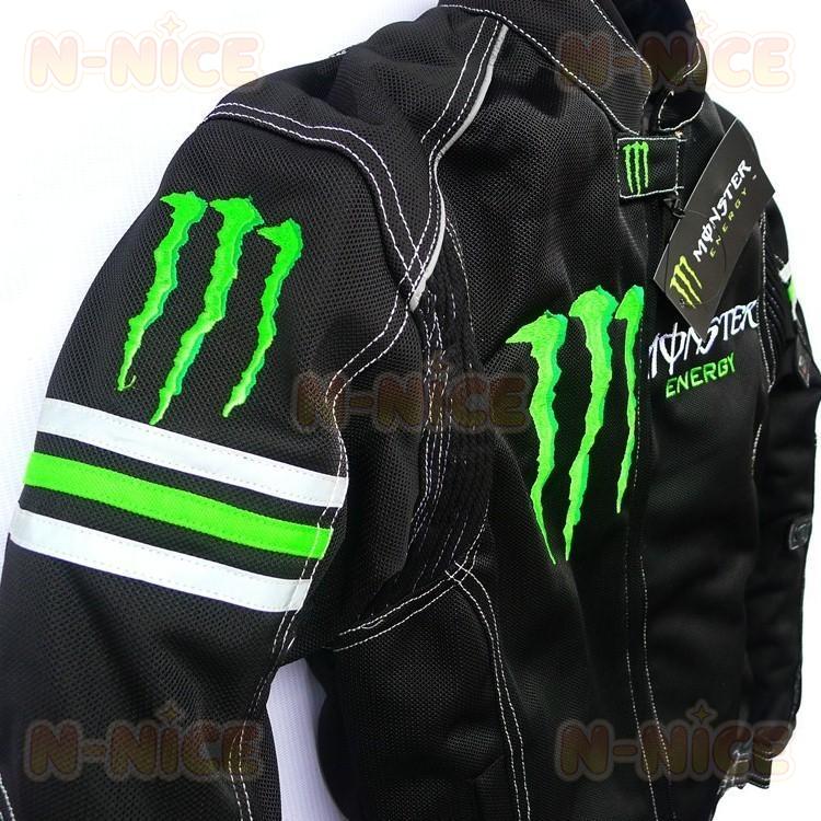 モンスター エナジー バイクパンツ ジャケット 上下セット 防風 防寒