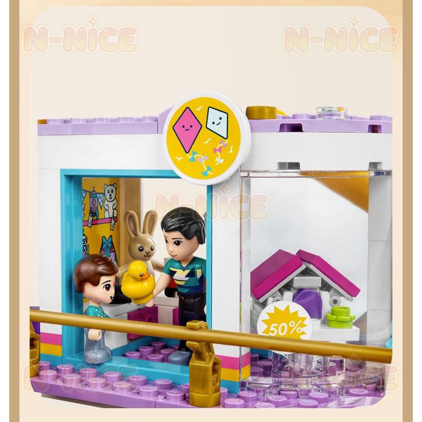 【互換品】レゴ互換 レゴブロック おもちゃ 女の子 フレンズ ハートシティ 1044PCS ミニフィグ6体 ブロック おもちゃ 子ども クリスマスプレゼントの画像