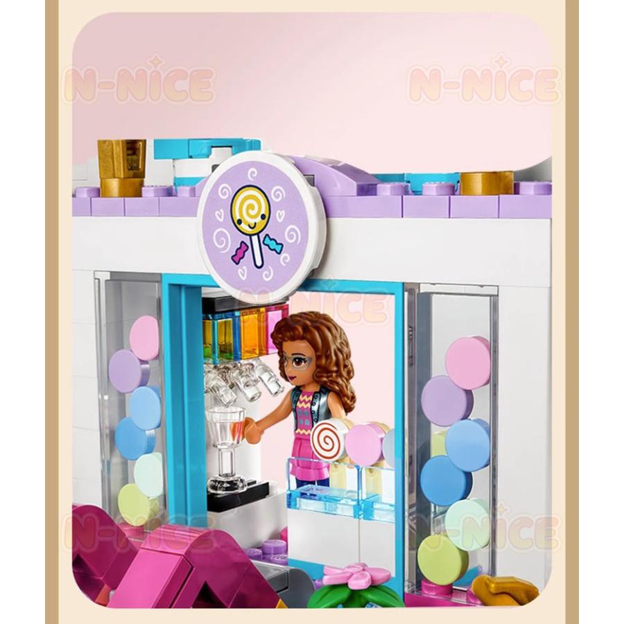 【互換品】レゴ互換 レゴブロック おもちゃ 女の子 フレンズ ハートシティ 1044PCS ミニフィグ6体 ブロック おもちゃ 子ども クリスマスプレゼントの画像