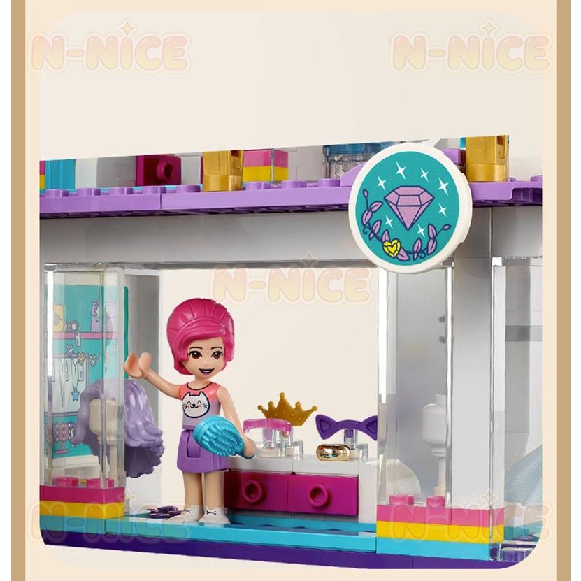 【互換品】レゴ互換 レゴブロック おもちゃ 女の子 フレンズ ハートシティ 1044PCS ミニフィグ6体 ブロック おもちゃ 子ども クリスマスプレゼントの画像