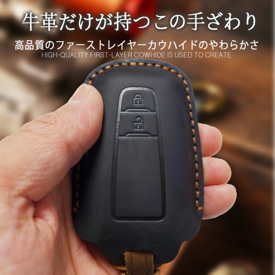 キーケース 革 カローラ キーカバー ヤリス プリウス アクア ハリアー
