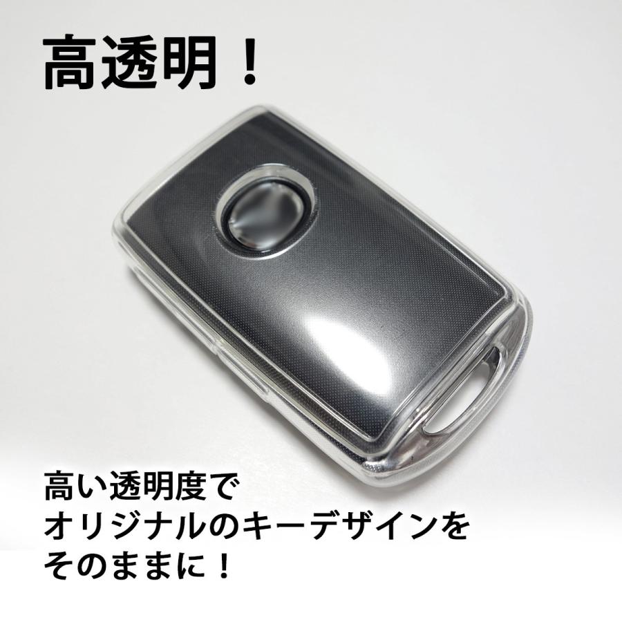 スマートキーケース クリア cx60 cx-5 cx80 cx30 cx-8 マツダ3 マツダ6
