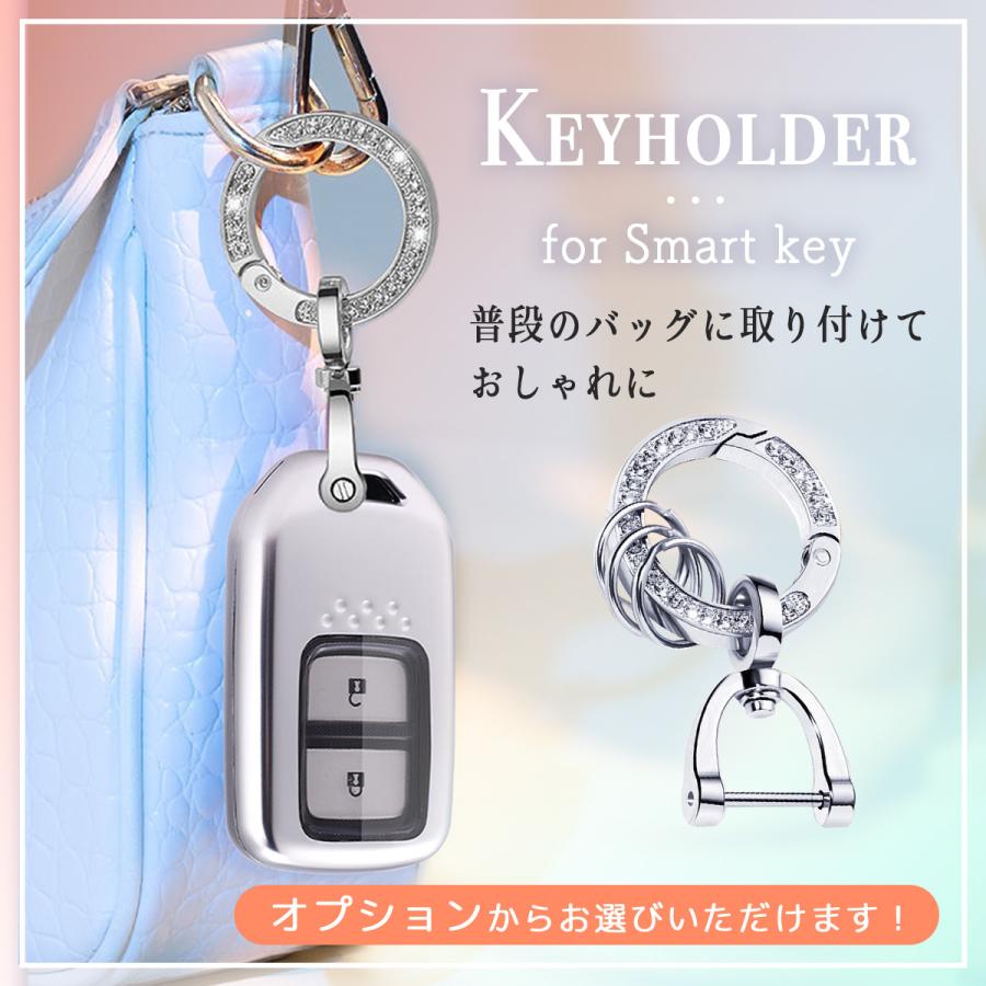 スマート キーケース カバー クリア スズキ 新型 スペーシア カスタム