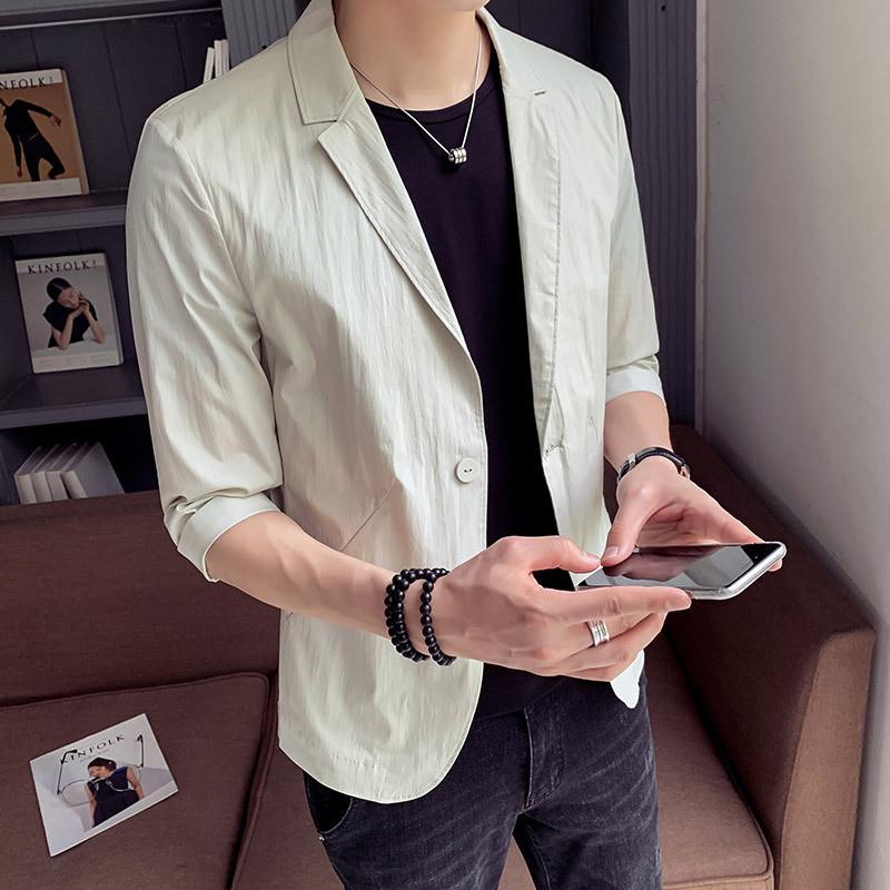 85 以上節約 一部即日発送 テーラードジャケット メンズ ジャケット 薄手 カーディガン サマージャケット 七分袖 トップス 春 夏 春服 夏服 ビジネス カジュアル Aynaelda Com
