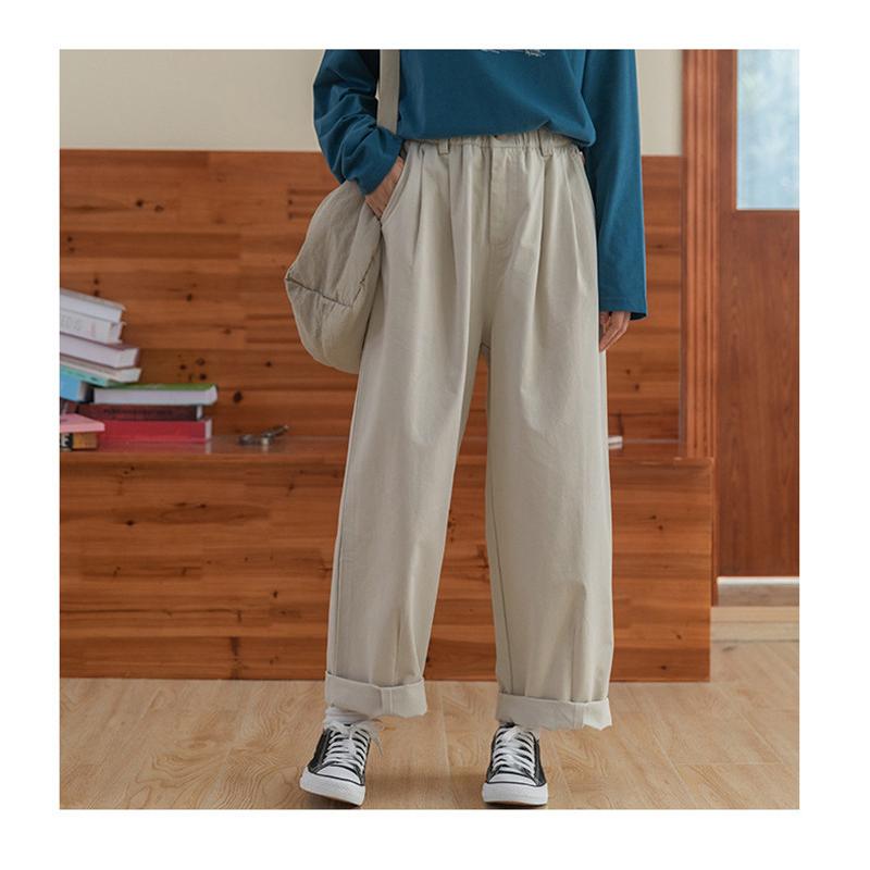 値頃-チノパン ワイドパンツ• テーパードパンツ レディース パンツ