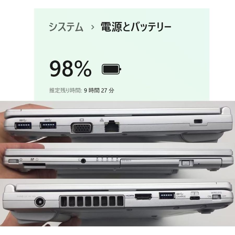 レッツノート CF-SV7 LTE/i7第8世代8650U/メモリ16GB/SSD:512GB 