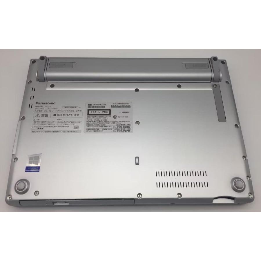 Let's note レッツノート CF-SV8 i5-8365U/メモリ8GB/SSD:256GB/12.1