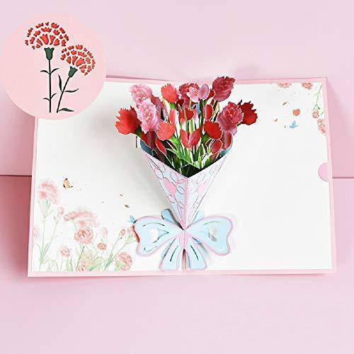 立体バースデーカード 手作り3dポップアップカード お誕生日カード フラワーカード メッセージカード 七五三祝い 母の日 父の日 バレンタインなどに最 S Mko Zakka 通販 Yahoo ショッピング