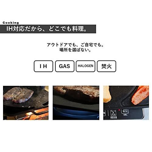 Egyアウトドア用多機能鉄板イージー これ一枚どこでもなんでも料理ができる 一度に最大５品調理可能 焦げない 洗いやすい シーズニング不要 軽量 31 S 2519 Mko Zakka 通販 Yahoo ショッピング