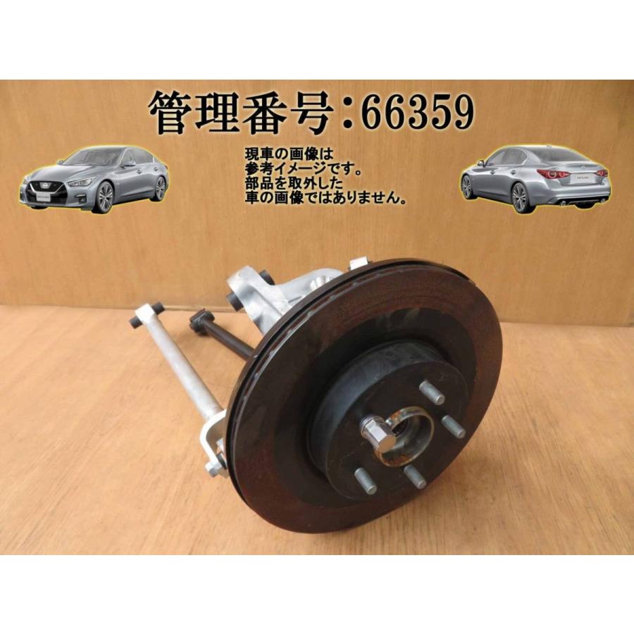 令和1年 スカイライン HV37 2WD 右リア足回り/右R足周り/ハブ/ナックル/ローター