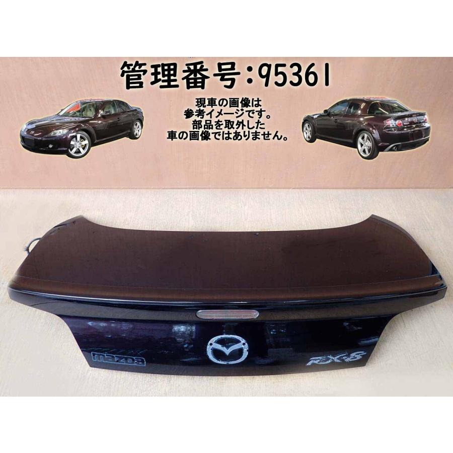 H17 RX−8 SE3P 28W トランクパネル/ロゴ欠品 : エスエスエーパーツ 1号店 - 通販 - Yahoo!ショッピング