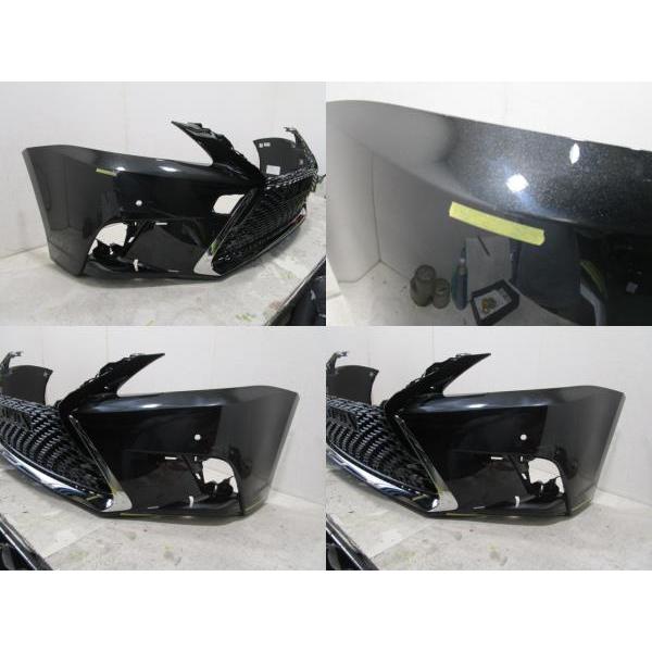 レクサス CT200h ZWA10 後期 純正 フロントバンパー センサー穴有