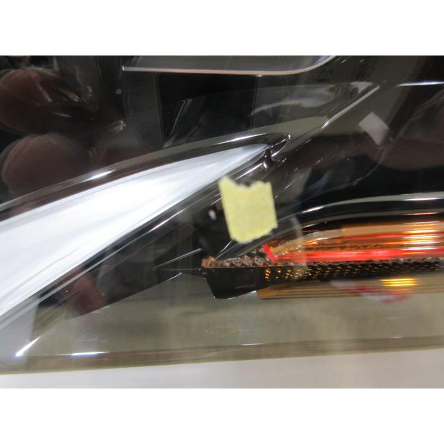 良品 レクサス ES AXZH10 3眼 純正 LED 左 ヘッドライト 刻印：Q