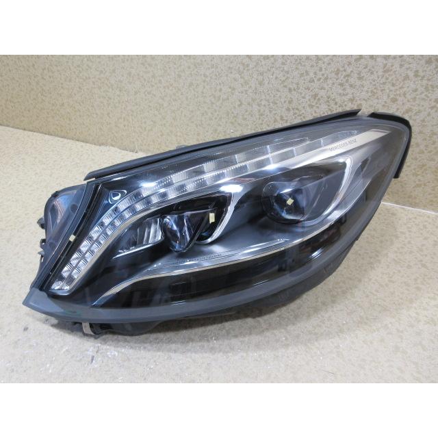 良品 メルセデス・ベンツ Sクラス W222 前期 純正 LED 左 ヘッドライト