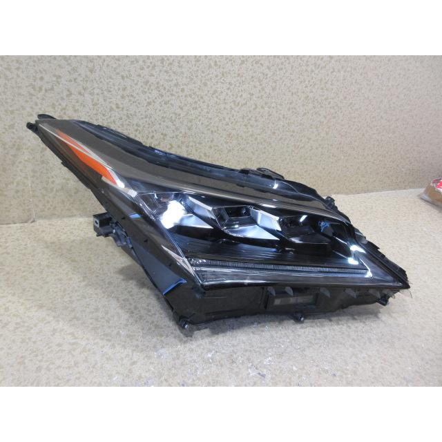 良品 レクサス RX AGL20W GYL20W 前期 純正 ３眼 LED 右 ヘッドライト 刻印：L2 81145-48D50の画像