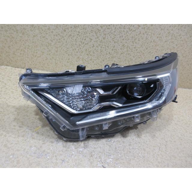 トヨタ RAV4 HV AXAH52 AXAH54 純正 LED 左 ヘッドライト 刻印：1